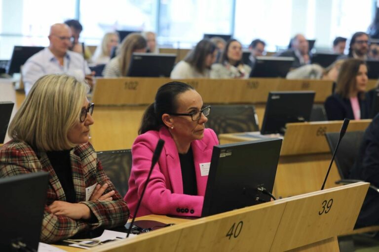 Eva María Masías y Mariana Boadella (Cs) participan en Bruselas en un acto sobre la gestión de los Fondos Europeos Next Generation en Ciudad Real