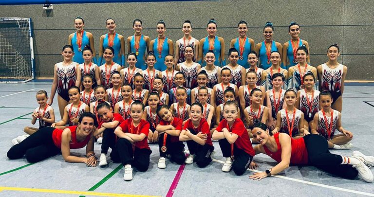 Puertollano: Las gimnastas del Club Deportivo Aerobics VS 2.0 se traen 13 medallas del VI Trofeo Comunidad de Madrid