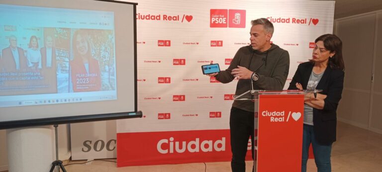 La candidata presenta su web, pilarzamora2023.com, una herramienta para conocer las propuestas de los vecinos y vecinas de Ciudad Real