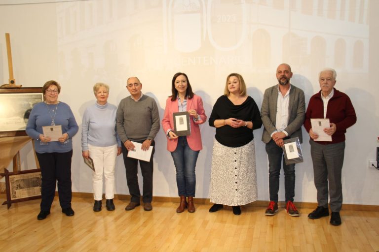 Emotivo acto para celebrar el centenario de La Ferroviaria