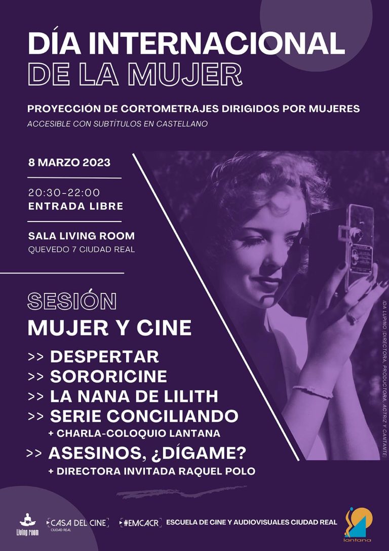 Casa del Cine y Asociación Lantana organizan el Especial 8M «Sesión Mujer y Cine»