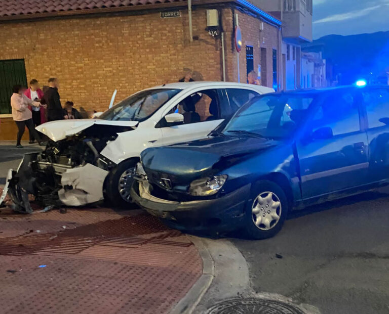 Puertollano: Colisión en la calle Torres