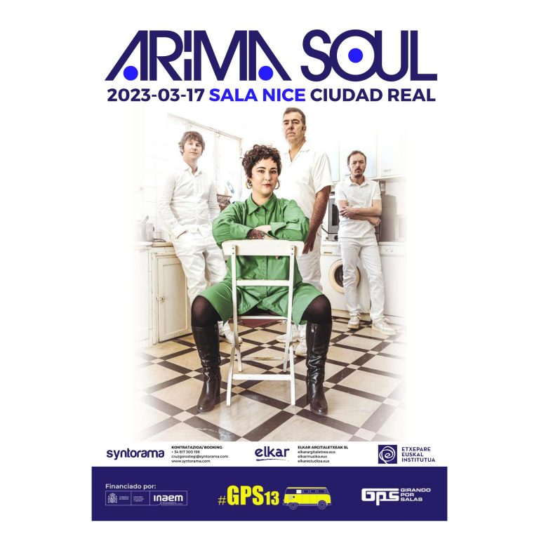 Arima Soul, el próximo 17 de marzo en la Sala Nice