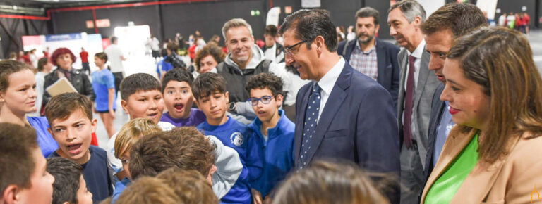 Caballero remarca la importancia de incentivar la educación en valores y la cultura del respeto a través del deporte