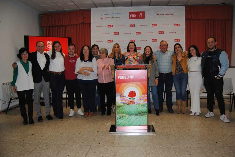 María Inmaculada Arévalo presenta una lista que combina juventud, experiencia y compromiso con Cabezarrubias del Puerto 