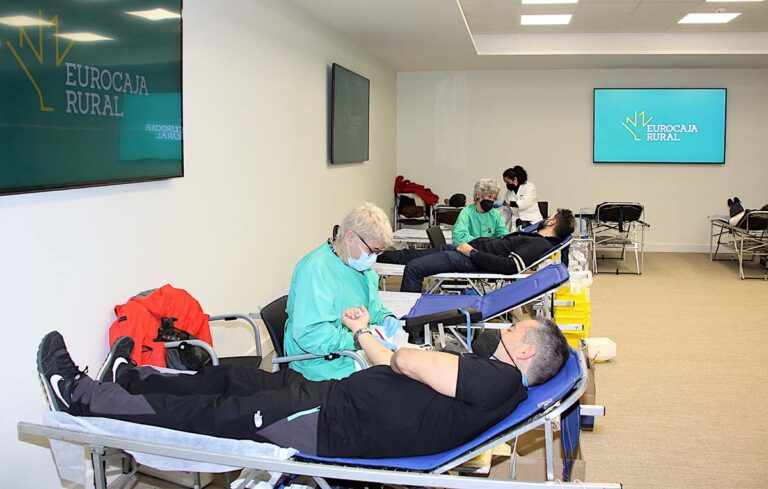 Eurocaja Rural acoge el 29 de marzo el XIV Maratón de Donación de Sangre