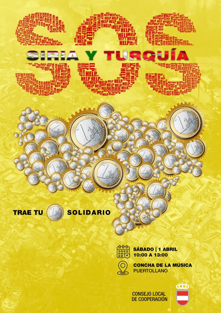 Puertollano: Damnificados de los terremotos de Turquía y Siria serán destinatarios de una recogida de fondos del Consejo de Cooperación