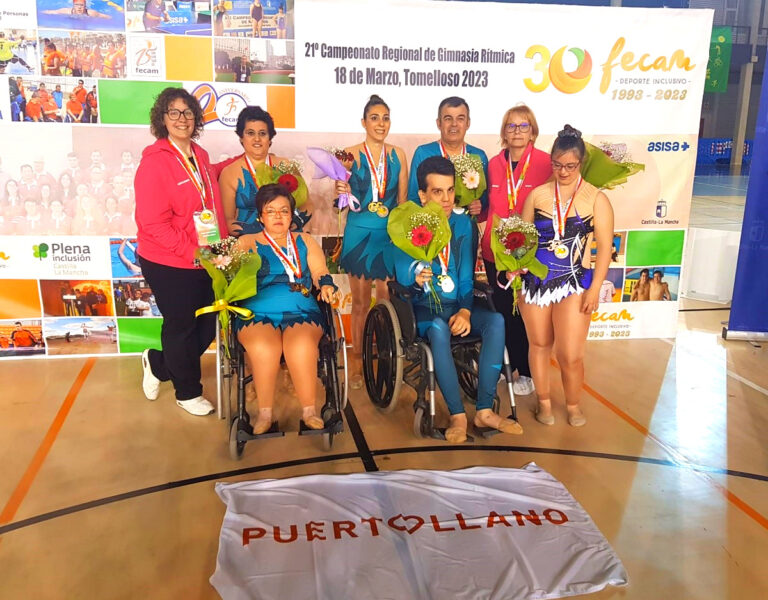 Puertollano: El Club Deportivo Fuente Agria logra seis medallas en el Campeonato regional de gimnasia rítmica