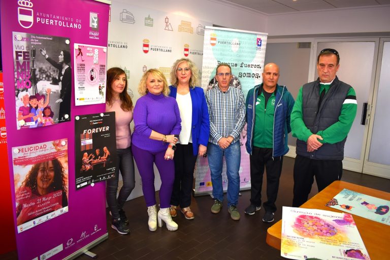 Puertollano celebrará el Día de la Mujer bajo el lema “Viva el feminismo” y con concentraciones, exposiciones, coloquios, marchas deportivas y talleres