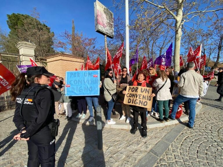 “Haremos lo que haga falta hasta conseguir un convenio digno con salarios justos”