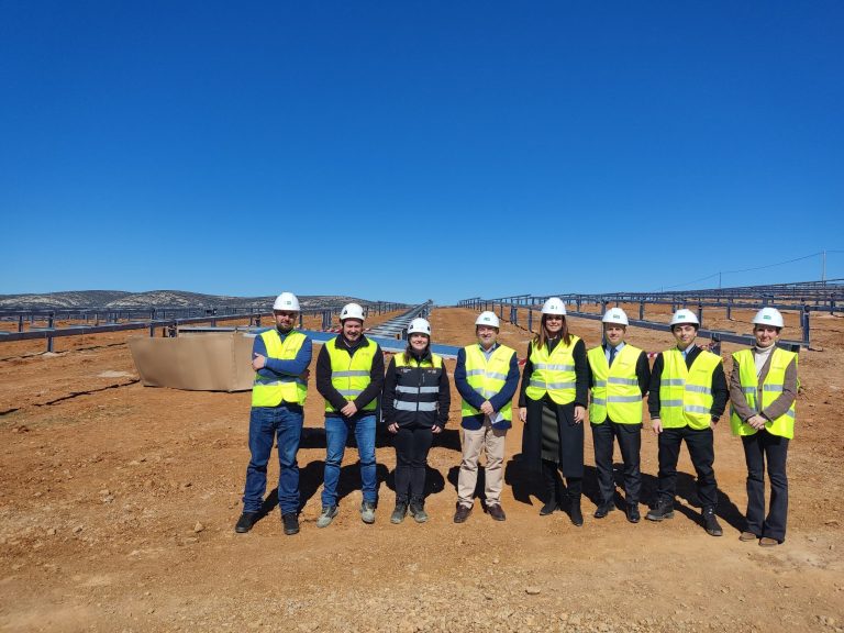 Puertollano: Avanzan las obras Estrella Solar, la gran planta solar de Endesa ubicada en la antigua mina Emma de Encasur