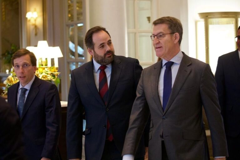 Núñez desgrana en Madrid sus «mil razones para echar a Page» de C-LM: «Actúa por inercia y carece de estrategia»