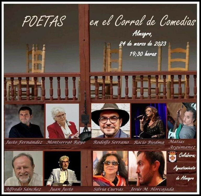 El Corral de Comedias de Almagro acoge este viernes el primer Encuentro de Poetas