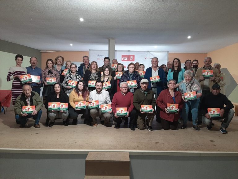 El PSOE de Los Pozuelos de Calatrava celebra un emotivo acto homenaje por el 40 Aniversario del Estatuto de Autonomía de Castilla-La Mancha