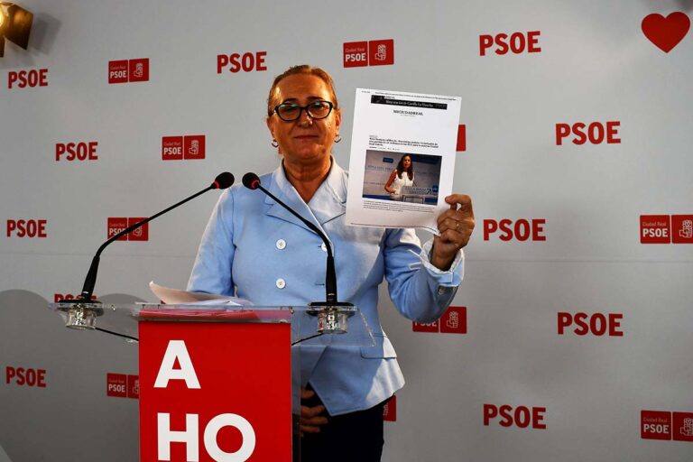 Carmen Mínguez: “Hay que recordar a Cañizares que el PP ya prometió la autovía Toledo-Ciudad Real cuando gobernaba en España y fue un fiasco”