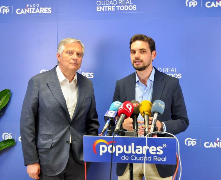 Serrano destaca el «compromiso» de Paco Núñez con las infraestructuras que Ciudad Real necesita y «de las que Page se ha olvidado»