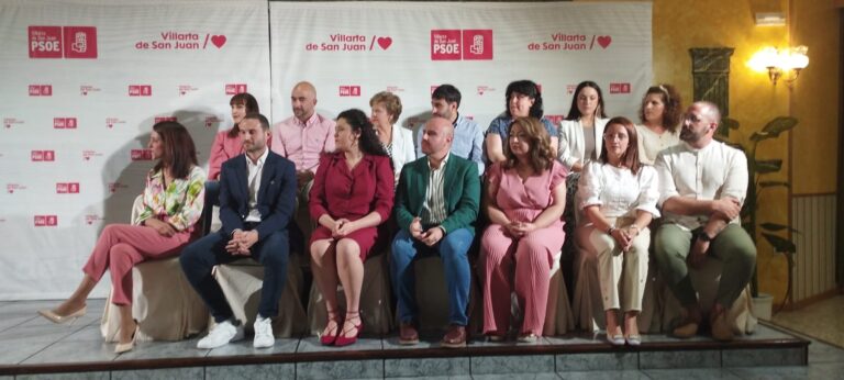 Irene Ruíz Camacho presenta al equipo de personas que trabajarán porque ￼Villarta de San Juan “continúe avanzando como pueblo” 
