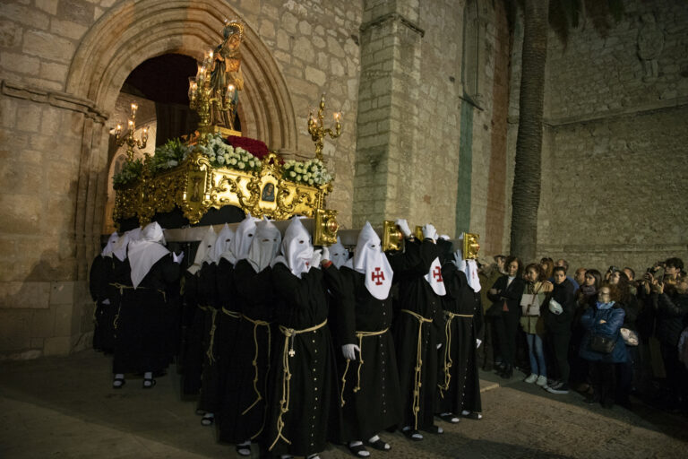 Madrugada del Miércoles Santo en Ciudad Real: Mayor Dolor (Hermandad del Silencio)