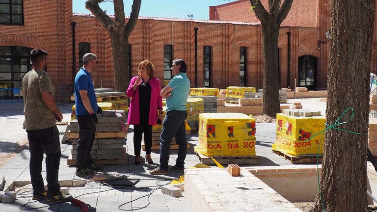 En proceso la segunda fase de rehabilitación del Paseo del Cristo de Torralba de Calatrava