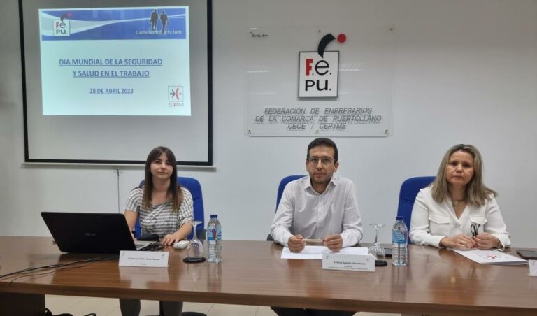 Puertollano: FEPU celebra el Día Mundial de la Seguridad y Salud en el Trabajo