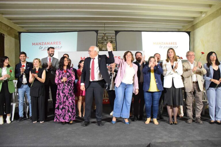 Julián Nieva encabeza una candidatura con la que Manzanares “está en la senda de futuro adecuada”