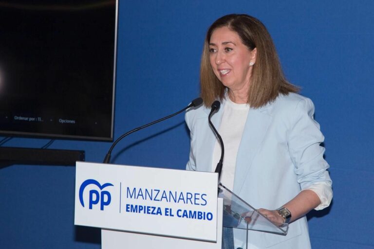 Rebeca Sánchez-Maroto, candidata del PP a la Alcaldía de Manzanares