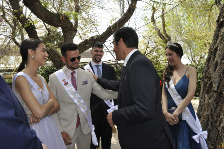 Caballero resalta en las fiestas en honor la virgen de la Encarnación cómo ha progresado Carrión de Calatrava en el presente mandato