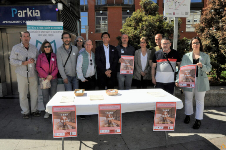 Caballero muestra su respaldo a la Asociación de Enfermos de Parkinson “Virgen del Prado”