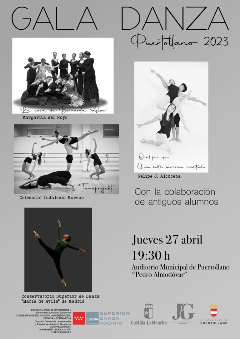 Puertollano: De «La Casa de Bernarda Alba» a «Tanzprojekt» en la Gala del Conservatorio Profesional de Danza