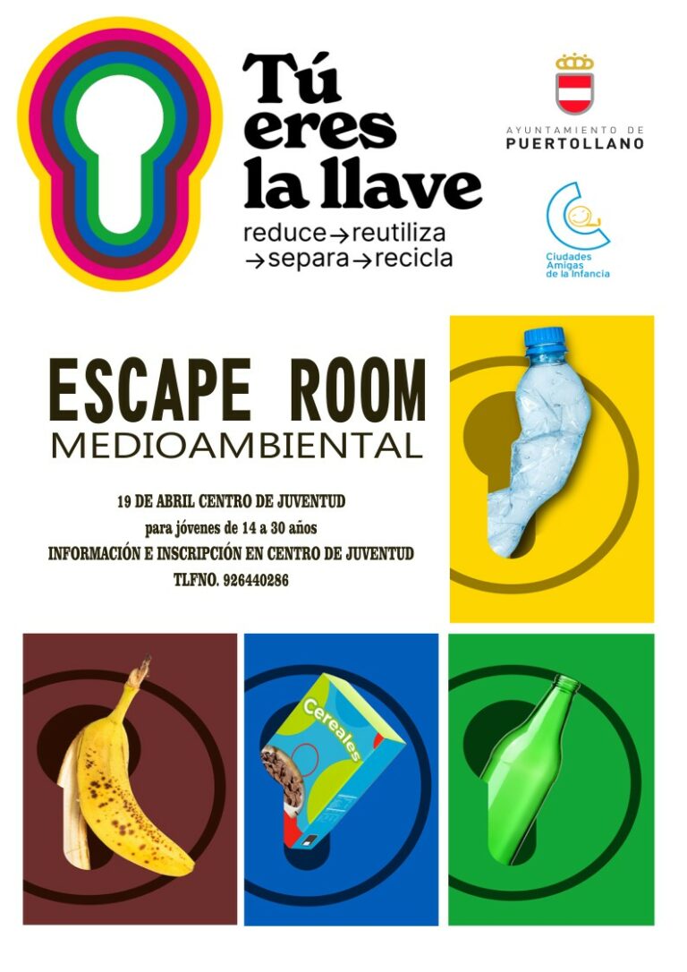 Puertollano: La concejalía de Juventud organiza un Escape Room medioambiental
