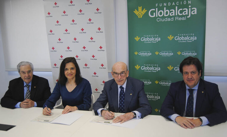 La Fundación Globalcaja Ciudad Real amplía este año su colaboración con Cruz Roja para atender también a las personas sin hogar
