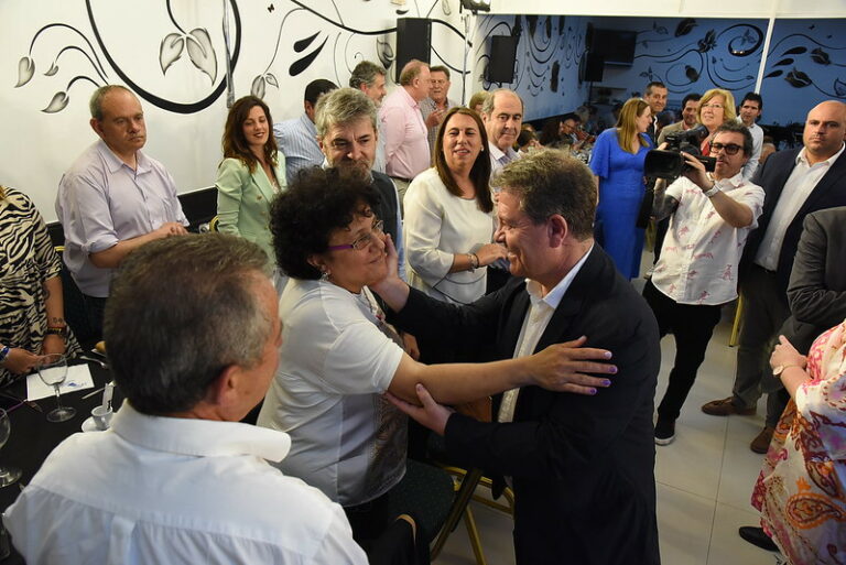 García-Page reclama en Castilla-La Mancha el mismo consenso para defender el agua que existe en Levante