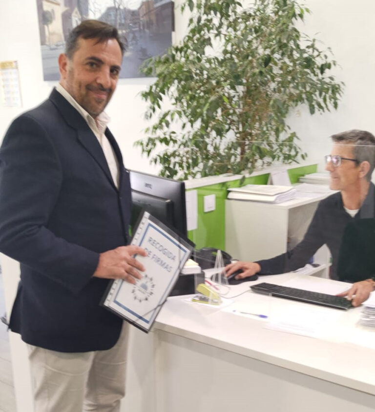 “Dignidad Ciudadana Miguelturra” presenta 552 firmas, para poder concurrir a las elecciones locales