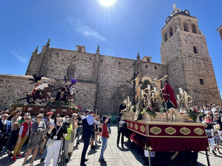 La borrasca chafa también el culmen de la Semana Santa de Puertollano, la procesión del Santo Calvario