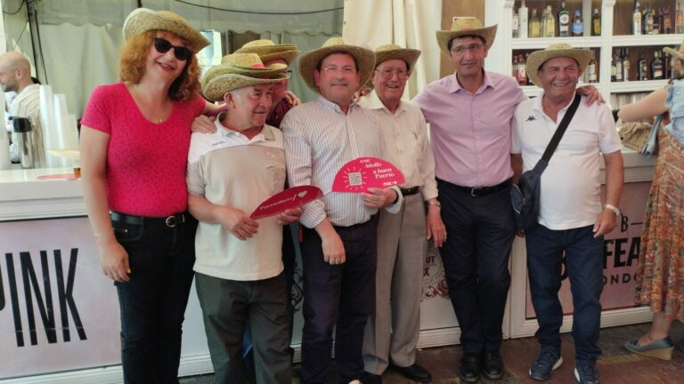 La militancia del PSOE de Puertollano celebra su tradicional encuentro en la Feria de Mayo