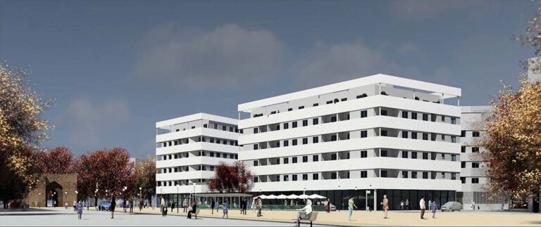 Ciudad Real: Así será el nuevo residencial «Puerta de Toledo” que se construirá frente al emblemático monumento