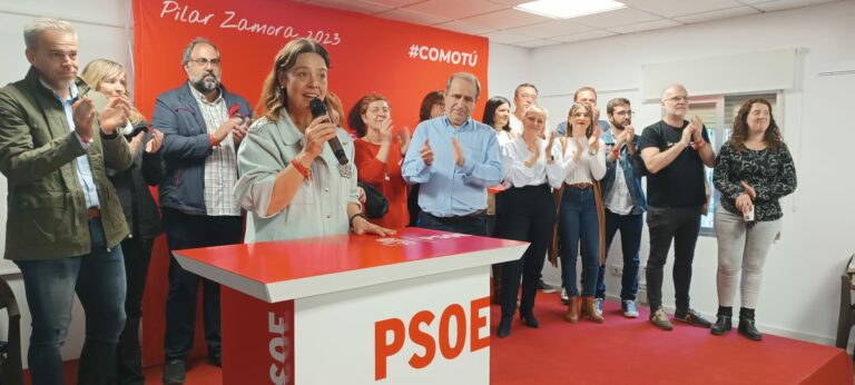 Pilar Zamora cierra su campaña apelando a la necesidad de que Ciudad Real tenga un gobierno progresista para que la ciudad no retroceda