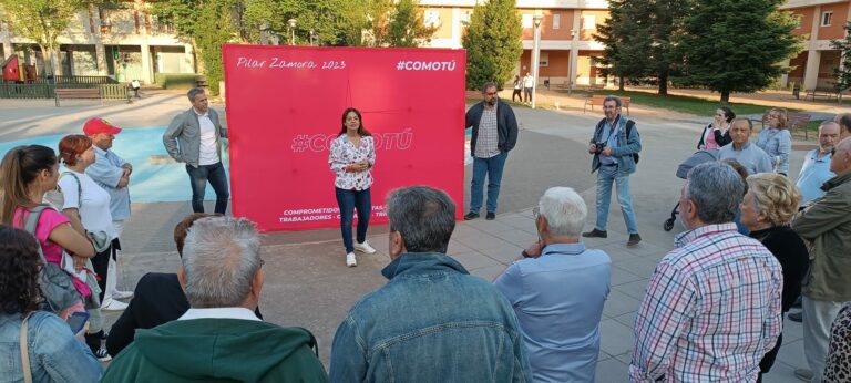 Zamora (PSOE) hará un aparcamiento disuasorio en la zona del AVE en Nuevo Parque si es alcaldesa de Ciudad Real