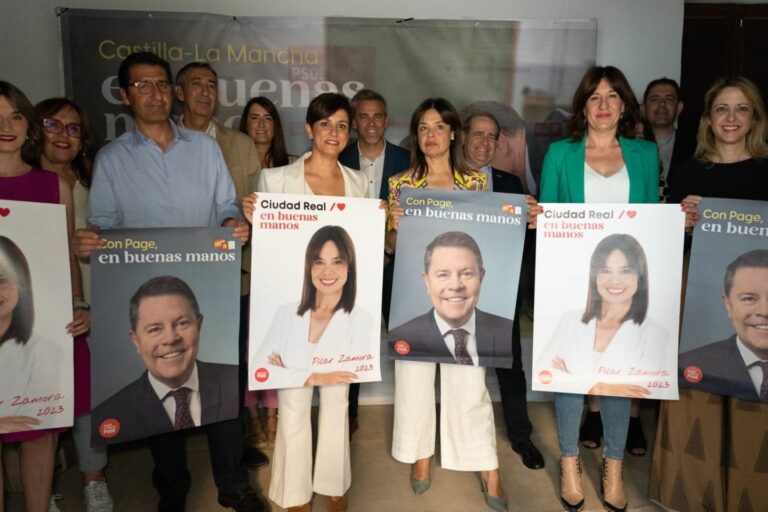 Caballero pide el voto para el PSOE con el objetivo de consolidar el progreso social y el desarrollo económico de la provincia y de Castilla-La Mancha