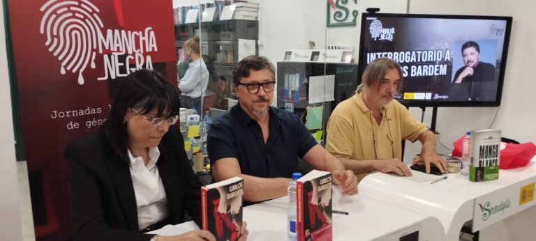 Carlos Bardem presenta en Serendipia  su última novela, «El asesino inconformista»