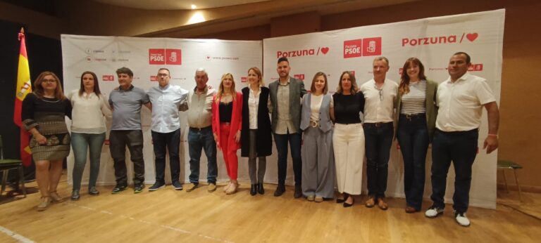 Javier Francia presenta a un equipo que va a “trabajar con fuerza para conseguir para Porzuna el cambio que ilusiona” 