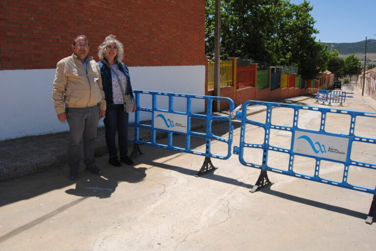 A punto de finalizar la renovación de la red de abastecimiento y presión de agua en El Villar de Puertollano 