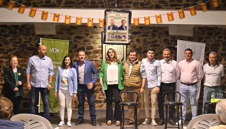 Vox presenta su lista a las elecciones municipales en Puebla de don Rodrigo 