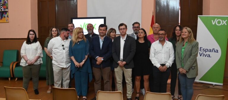 Presentada la lista electoral de Vox en Calzada de Calatrava 