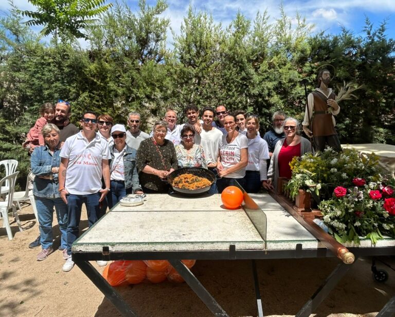Ciudadanos Ciudad Real acompaña a los vecinos de Las Casas durante la celebración de San Isidro 