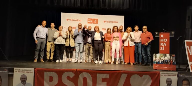 Olmedo traslada en Torralba de Calatrava la necesidad de que gane el PSOE “para que Torralba gane, para que regresar a la época de luz y al progreso” 