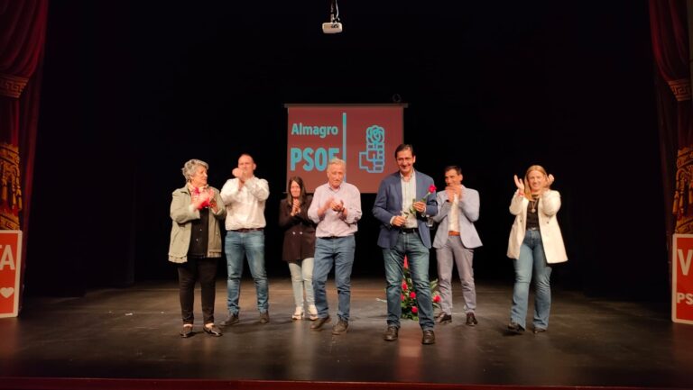 PSOE: “Almagro es un tren en marcha que quiere aumentar el ritmo, y solo es posible con Ureña en el Ayuntamiento, Caballero en la Diputación y Page en la Junta”