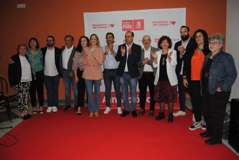 El PSOE propone el “proyecto más ambicioso y el mejor equipo para poner a Almodóvar del Campo en el lugar que se merece”