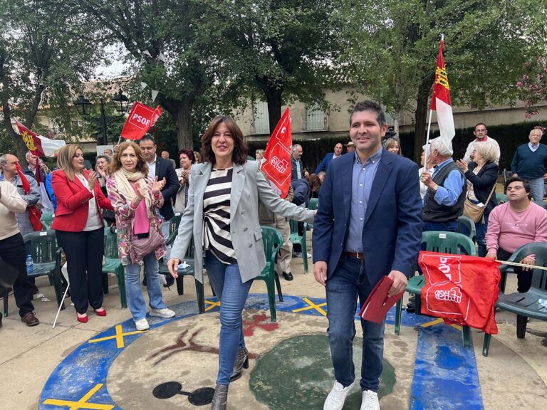 Blanca Fernández en Moral de Calatrava: “Trabajamos para acabar con el odio y para conquistar el futuro de Castilla-La Mancha desde la unidad”