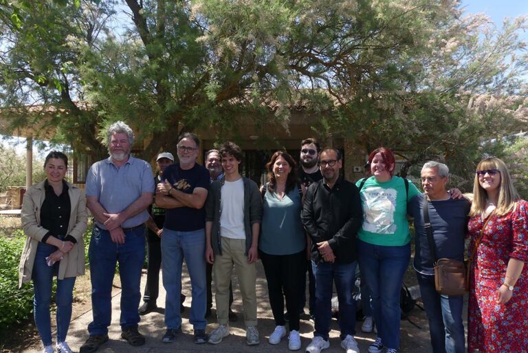 Unidas Podemos CLM visita el parque natural de las Tablas de Daimiel: “el modelo de desarrollo de Castilla-La Mancha es insostenible”